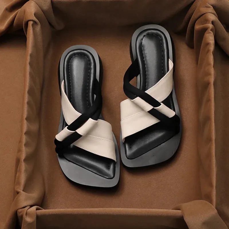Women Sandals Summer Flats™