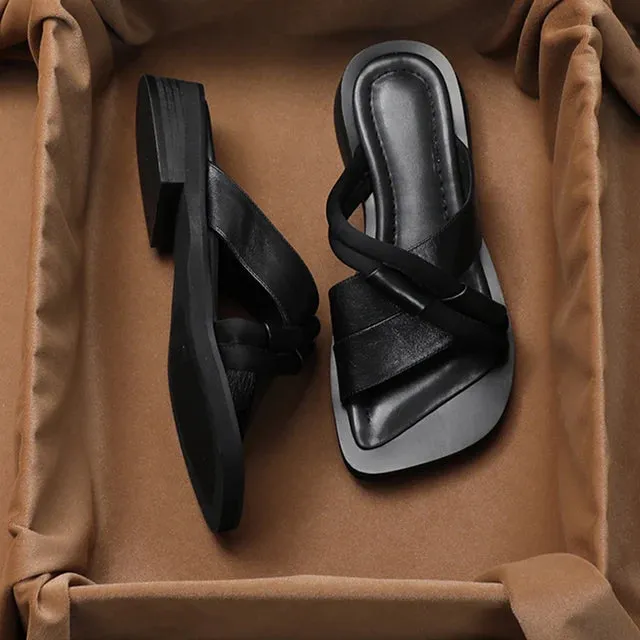 Women Sandals Summer Flats™