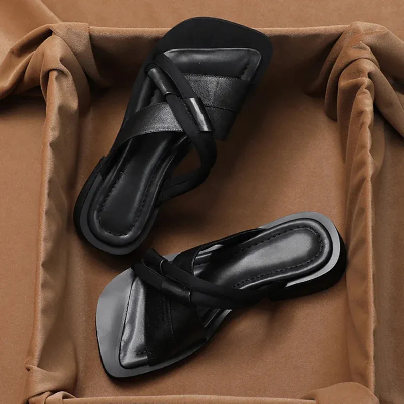 Women Sandals Summer Flats™